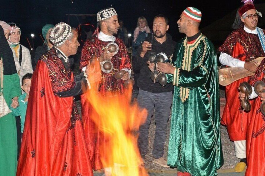Marrakech Desert Tour & Sunset Camel Ride with Dinner Show 