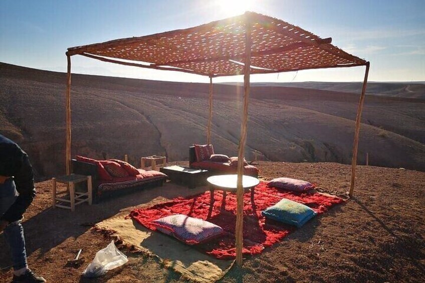 Marrakech Desert Tour & Sunset Camel Ride with Dinner Show 