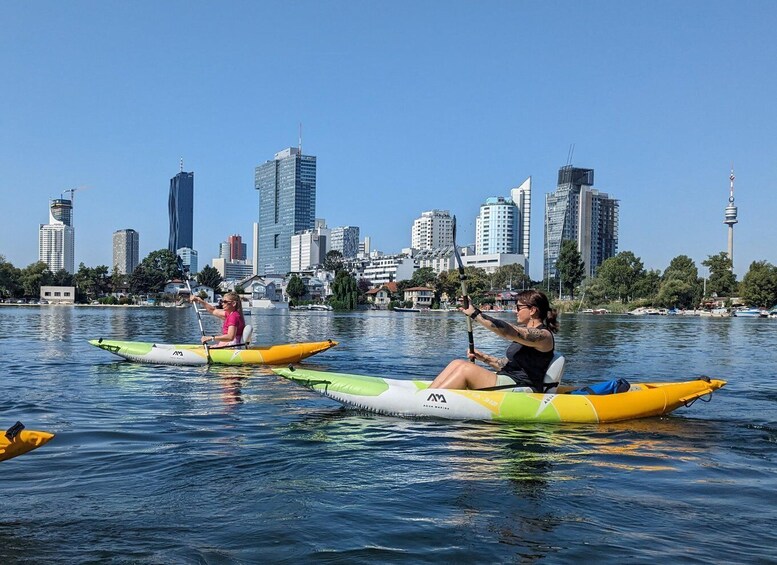 Vienna: Guided Kayaking Tour