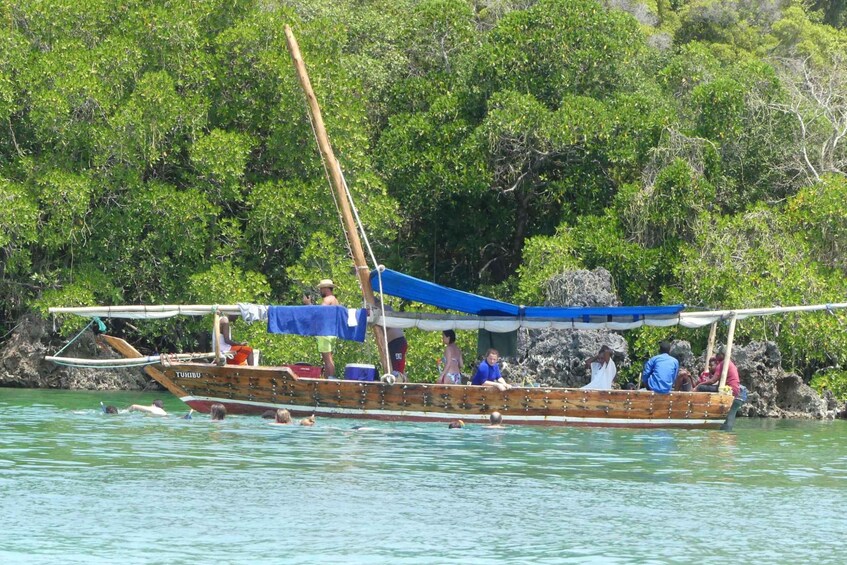 Picture 9 for Activity From Stone Town: Dhow Sailing Island Tour with BBQ Lunch