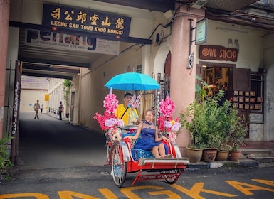 Penang: Trishaw Ride: 3 tuntia Heritage Highlights Tours & Trishaw Ride