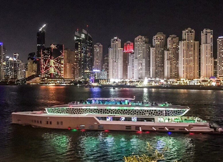 Picture 3 for Activity Dubai: Mega Yacht Cruise with Buffet Dinner