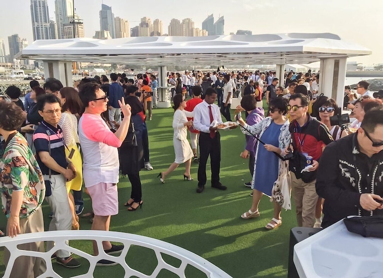 Picture 7 for Activity Dubai: Mega Yacht Cruise with Buffet Dinner