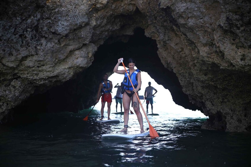 Albufeira: Praia da Coelha Standup Paddleboard Tour