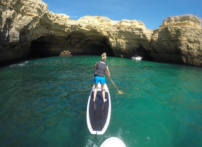 Picture 1 for Activity Albufeira: Stand-Up Paddle Boarding at Praia da Coelha