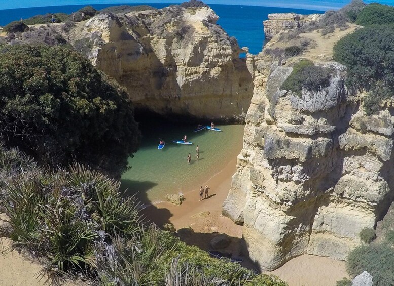 Picture 3 for Activity Albufeira: Stand-Up Paddle Boarding at Praia da Coelha