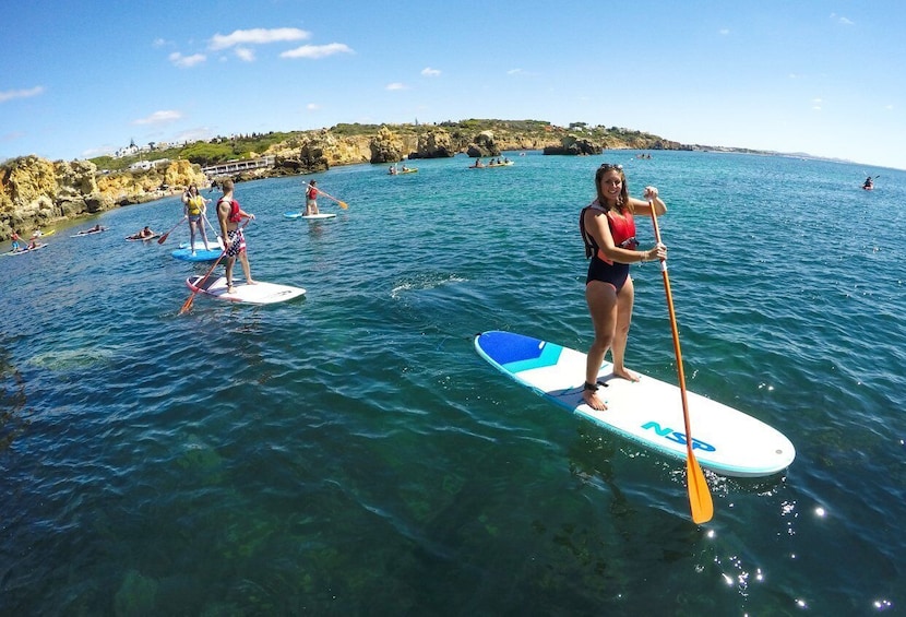 Picture 4 for Activity Albufeira: Stand-Up Paddle Boarding at Praia da Coelha