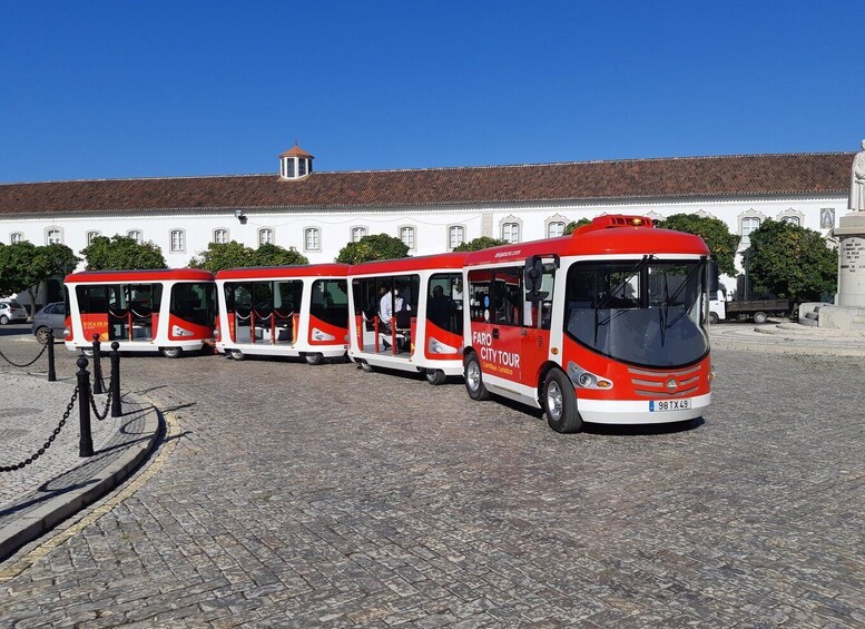 Faro: Tourist Train Hop-On Hop-Off Ticket