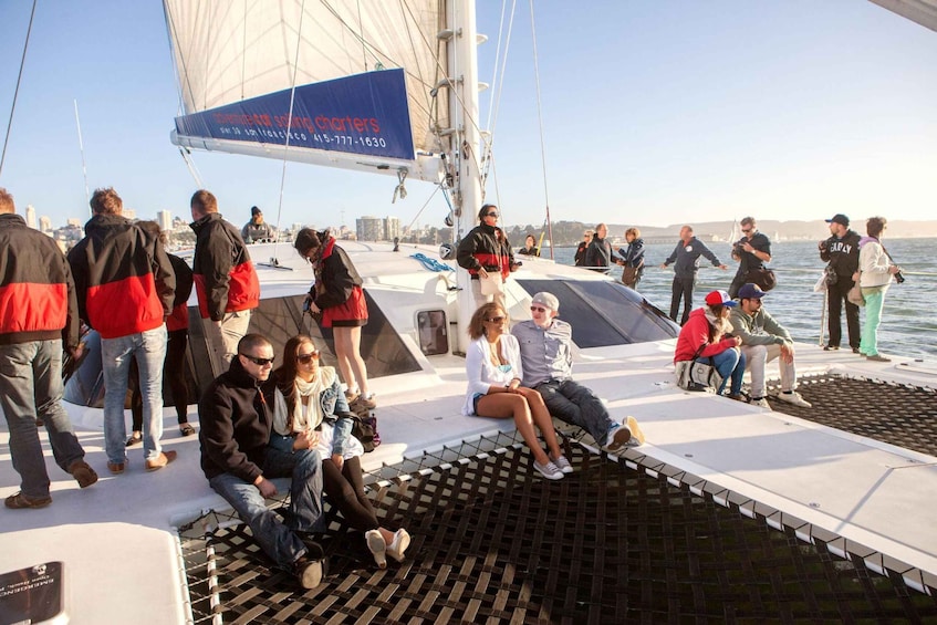 Picture 1 for Activity San Francisco Bay Sunset Cruise by Luxury Catamaran