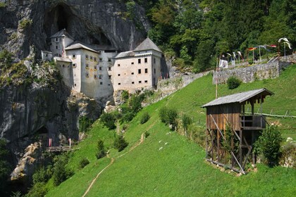 Ljubljana: Postojna-Höhle & Predjama-Burg Kleingruppentour