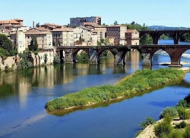 Toulouse: Albi and Cordes/Ciel Day Trip with Audio Guides