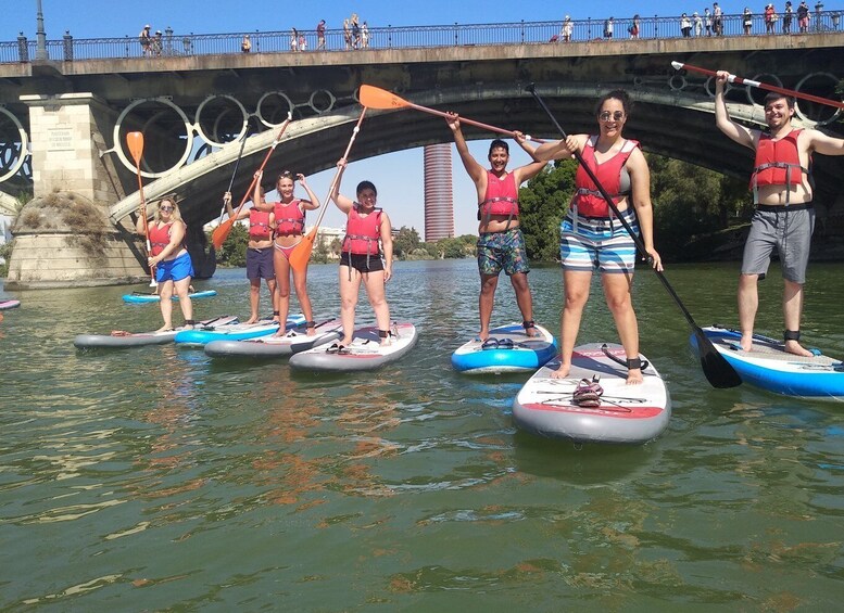 Picture 6 for Activity Seville: 2 Hour Paddle Surf Class