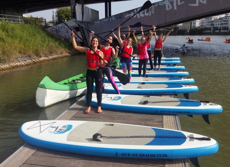 Picture 2 for Activity Seville: 2 Hour Paddle Surf Class