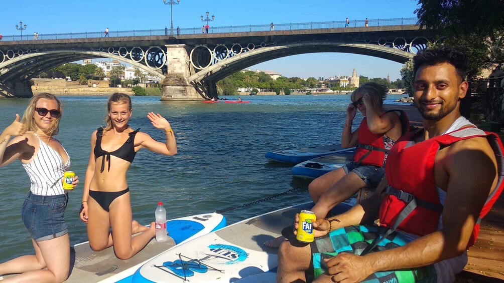 Picture 7 for Activity Seville: 2 Hour Paddle Surf Class