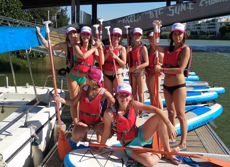 Picture 5 for Activity Seville: 2 Hour Paddle Surf Class