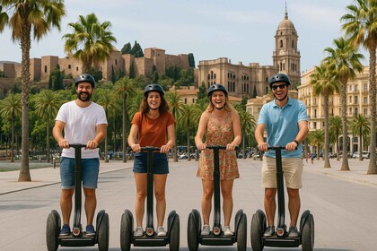 Malaga: Täydellinen kaupungin kohokohdat Segway Tour