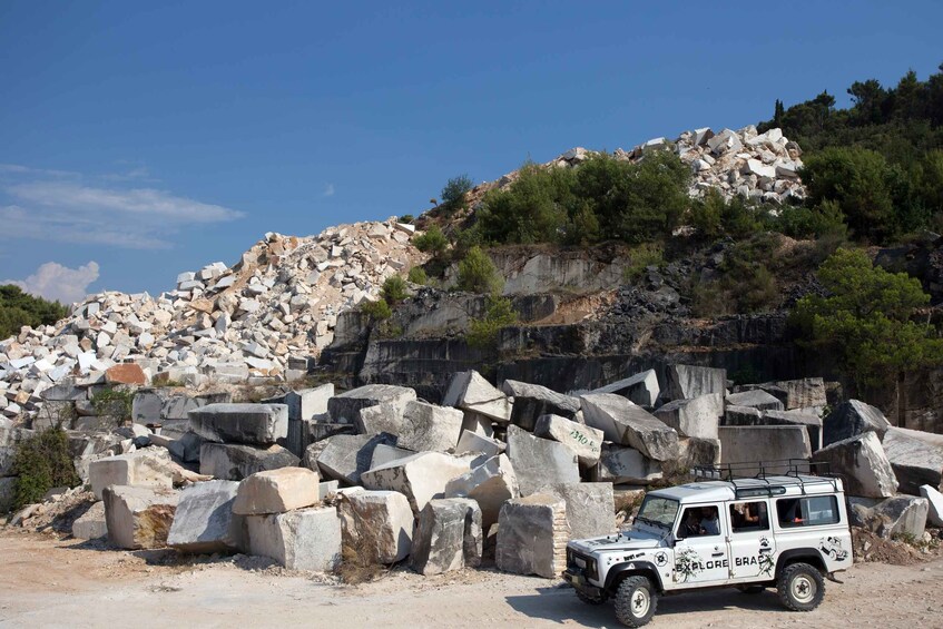 Picture 9 for Activity Brač: Island Exploration Tour by Four-Wheel Drive Jeep