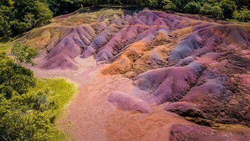 Chamarel : Billet d'entrée pour le Géoparc des 7 terres colorées