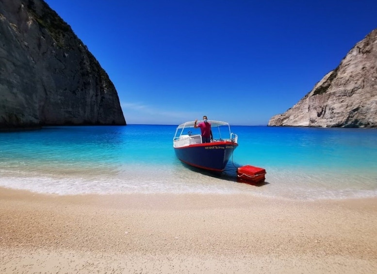 Picture 4 for Activity Zakynthos: Shipwreck, Beaches and Blue Caves Tour