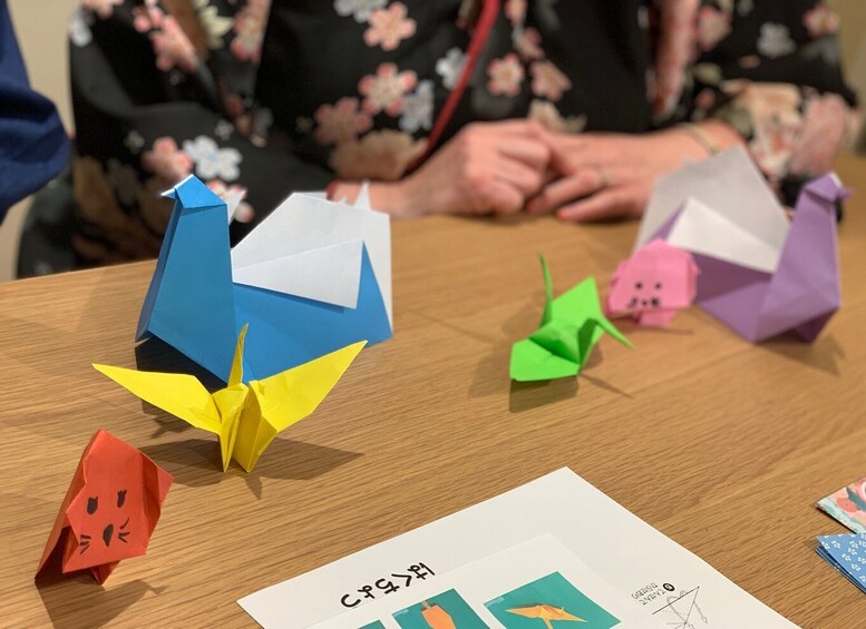 Picture 2 for Activity Easy Origami Experience in 150 Years Old Townhouse Kyoto