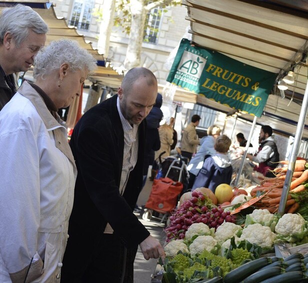 Picture 1 for Activity Paris: Full-Day Cooking Class, Market Tour and Lunch