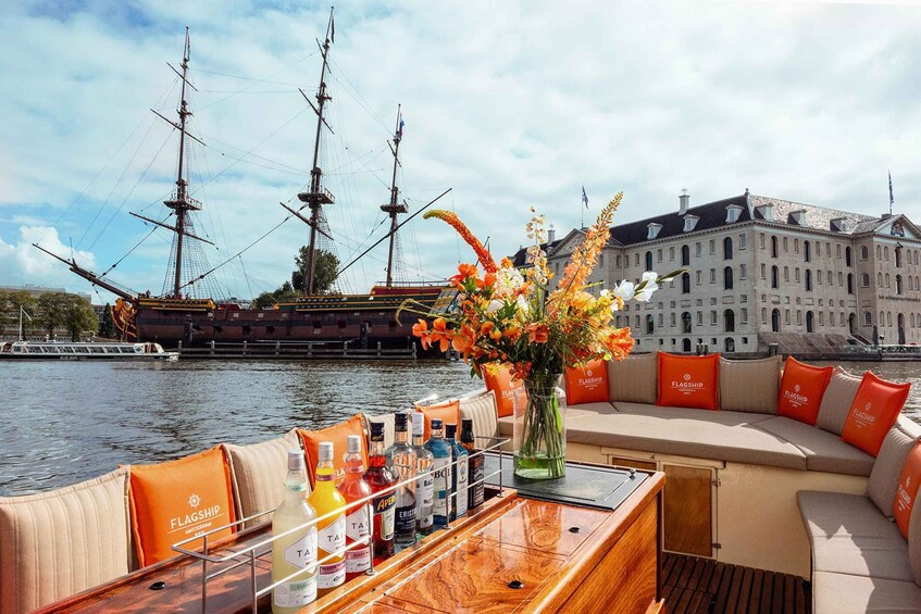 Picture 22 for Activity Amsterdam: Luxury Cruise Unlimited Drinks & Snacks Option