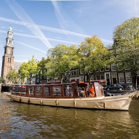 Amsterdam: Open Boat Cruise with Unlimited Drinks Option