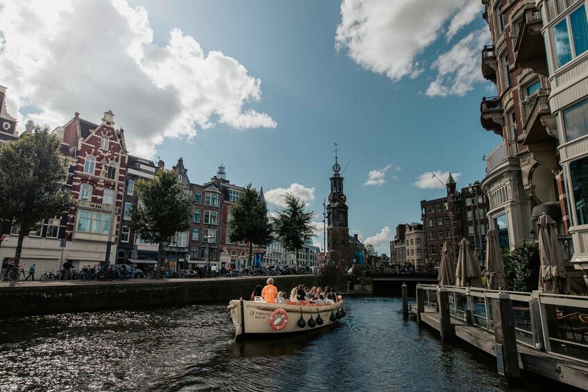 Picture 2 for Activity Amsterdam: Open-Boat Cruise with Unlimited Drinks Option