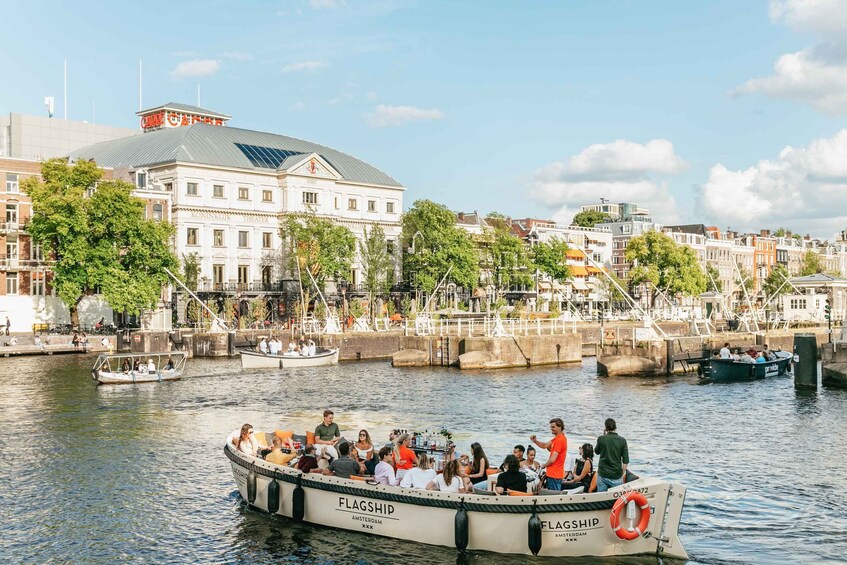 Picture 26 for Activity Amsterdam: Open Boat Cruise with Unlimited Drinks Option