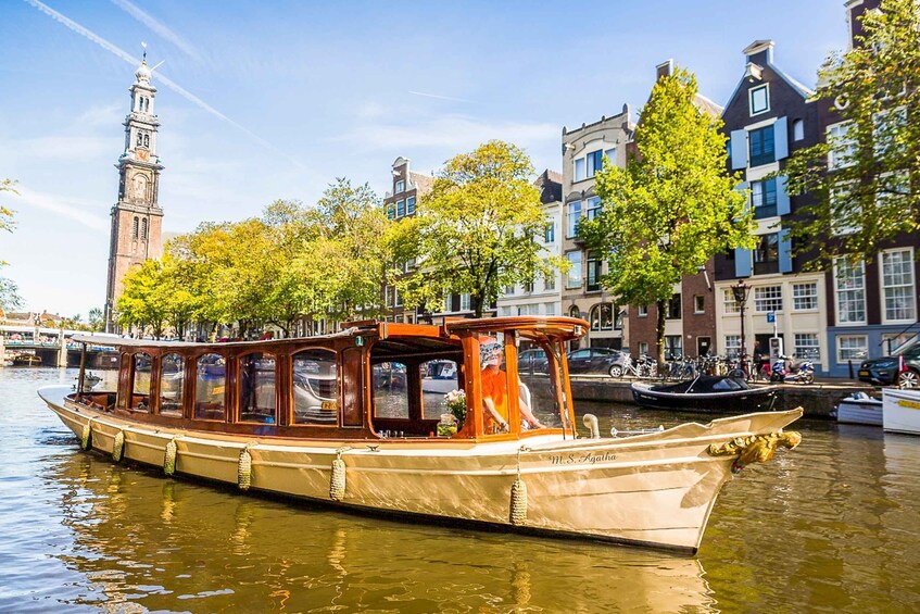 Picture 8 for Activity Amsterdam: Open Boat Cruise with Unlimited Drinks Option