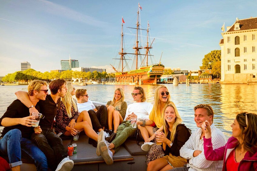 Picture 14 for Activity Amsterdam: Open Boat Cruise with Unlimited Drinks Option