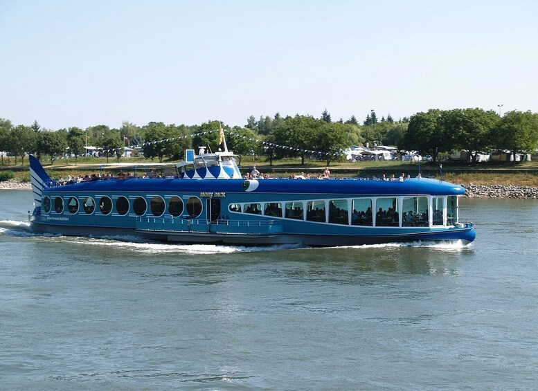 From Bonn: Rhine River Boat Tour to Königswinter