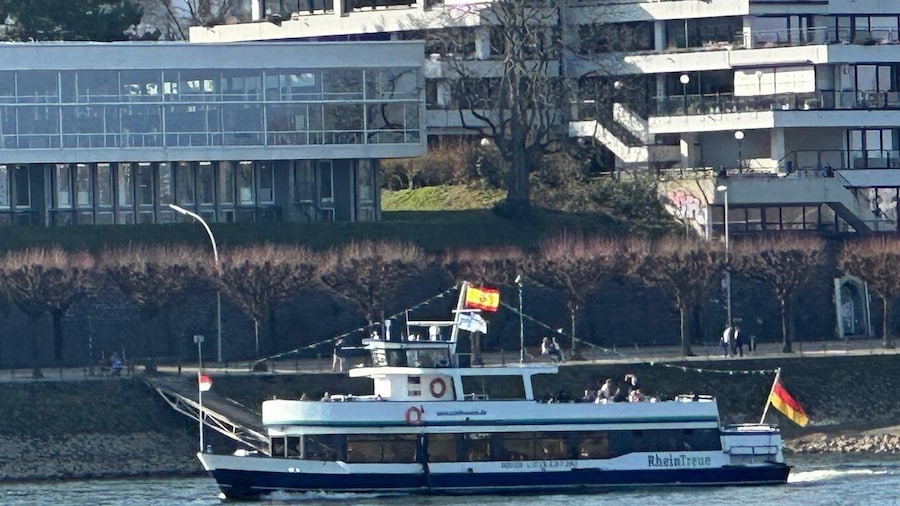 RhineRiverBoatTour from Bonn to Königswinter with Live Guide