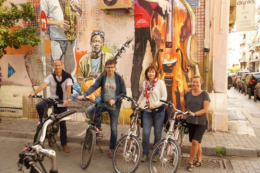 Picture 3 for Activity Athens: Greek Life and Street Art Electric Bicycle Tour