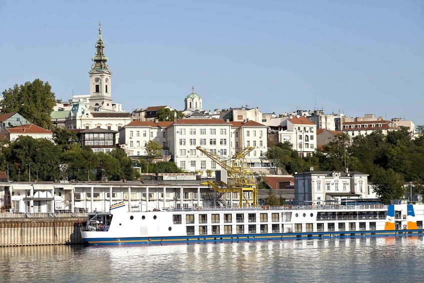 Picture 1 for Activity Belgrade: Open-Boat Sunset Cruise with Live Guide