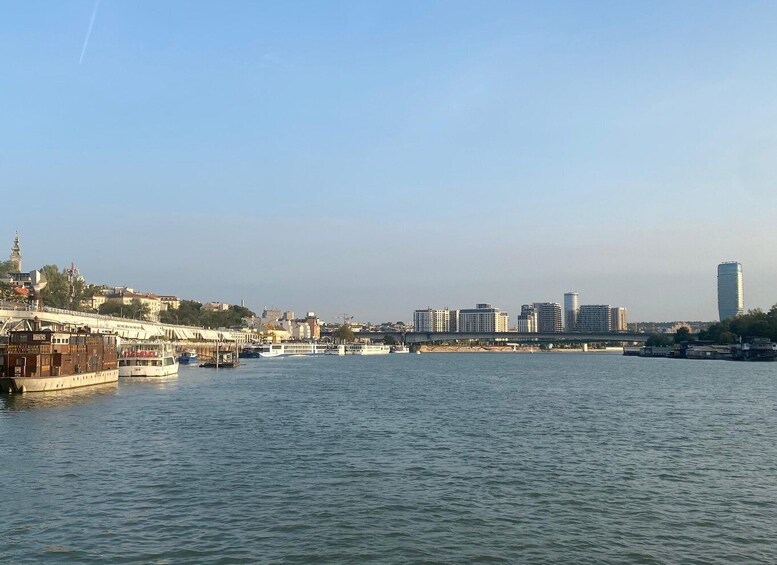 Picture 7 for Activity Belgrade: Guided Open Boat Sunset Cruise