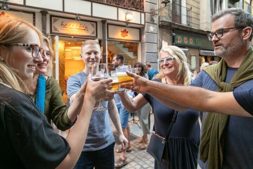 3 Hours Food Tour All Included Drinks and Pintxos Through Bilbao