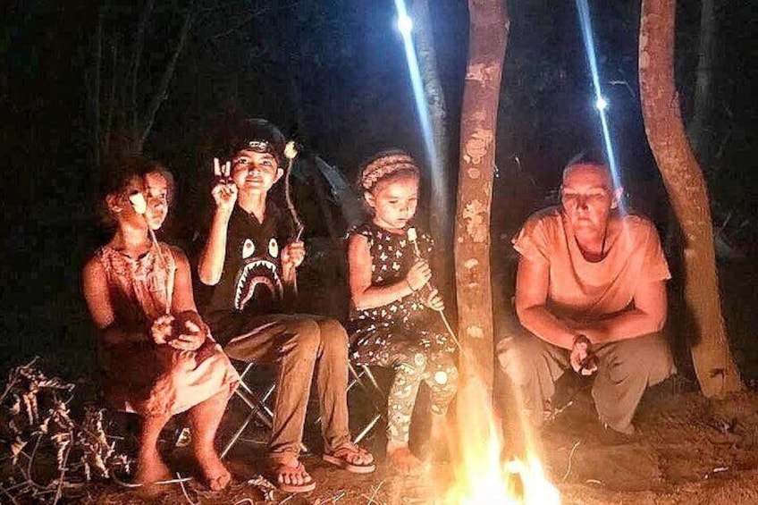 Campfire with the kids