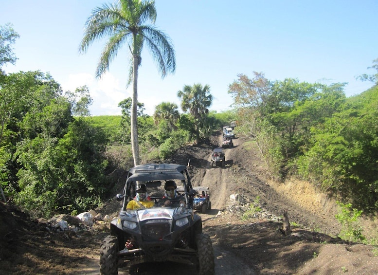 Picture 3 for Activity Puerto Plata: Damajaqua Cascades, Buggy Ride, and Zip Lining