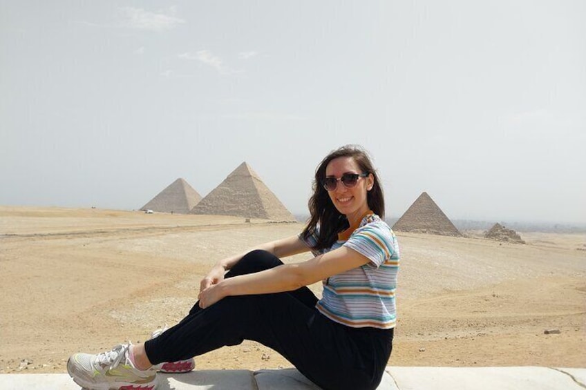 Giza Pyramids, Camel Ride, Quade Bike and Shopping Tour with Dinner Cruise