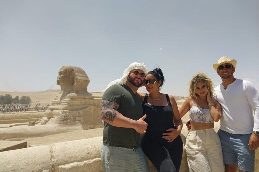 Giza Pyramids, Camel Ride, Quade Bike and Shopping Tour with Dinner Cruise