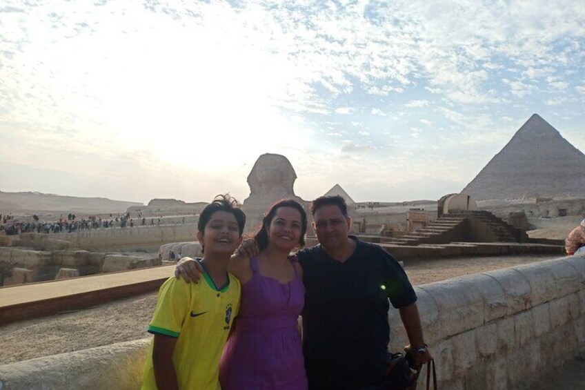 Giza Pyramids, Camel Ride, Quade Bike and Shopping Tour with Dinner Cruise