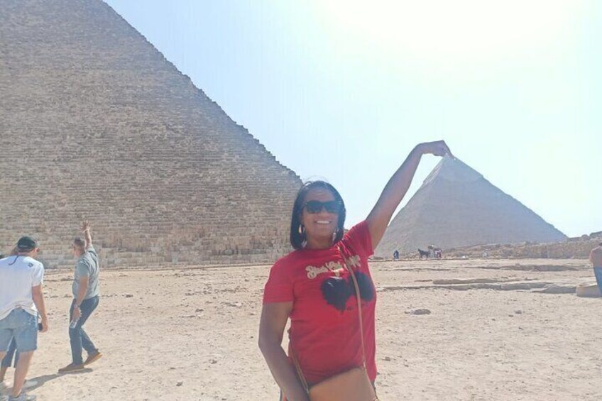 Giza Pyramids, Camel Ride, Quade Bike and Shopping Tour with Dinner Cruise