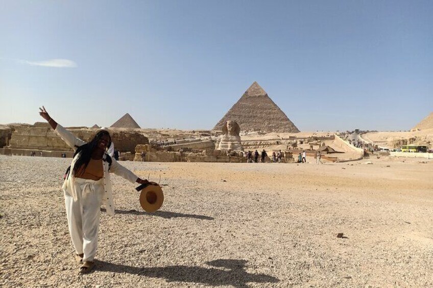 Giza Pyramids, Camel Ride, Quade Bike and Shopping Tour with Dinner Cruise