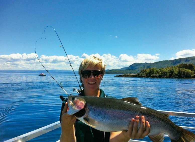 Picture 8 for Activity Lake Taupo: Maori Rock Carvings 10.30 AM 1.5-Hour Cruise