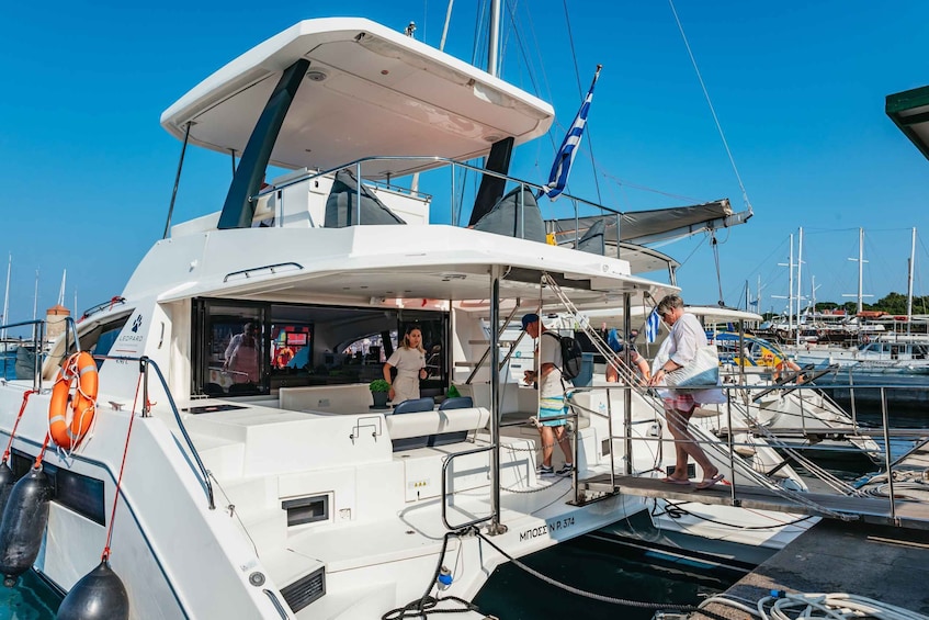 Picture 4 for Activity Rhodes: Sunset Catamaran Cruise with Dinner Buffet & Drinks