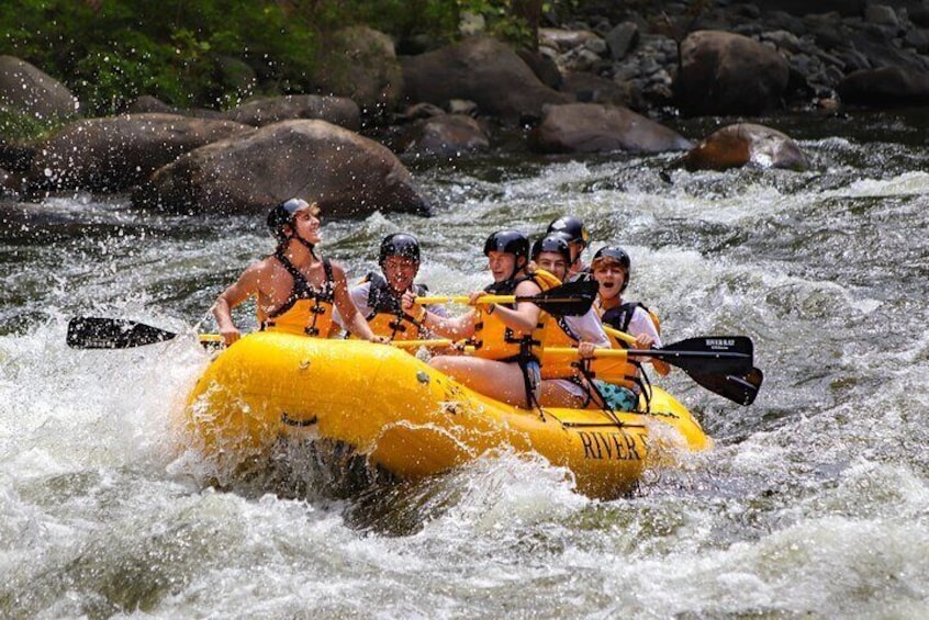 Upper Pigeon Adventure | Smoky Mountain River Rat
Suitable for ages 8+. No experience necessary.
>>For extra availability and trip times, call 865-448-8888 or visit AtTheRat.com