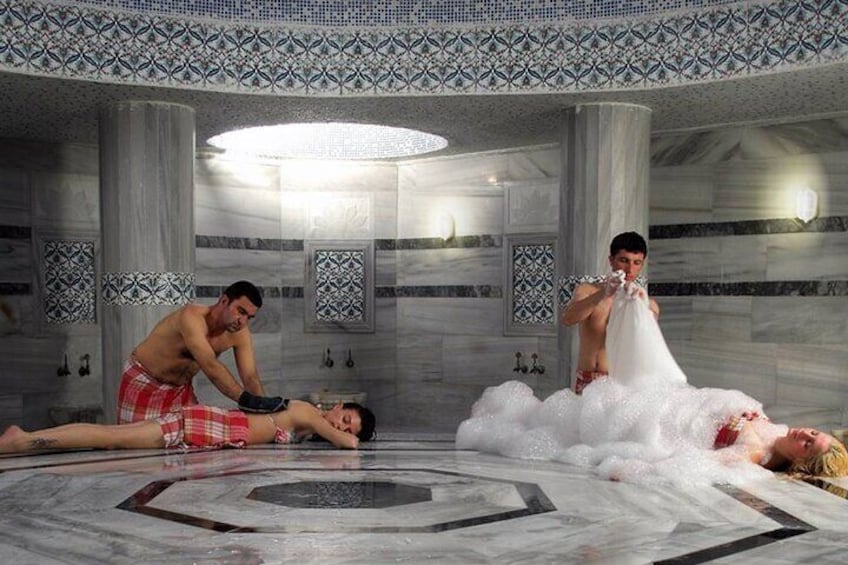 Side Turkish Bath With Oil Massage with Free Hotel Transfer