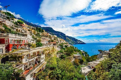 Vanuit Napels: Hele dag tour langs de kust van Amalfi en Ravello