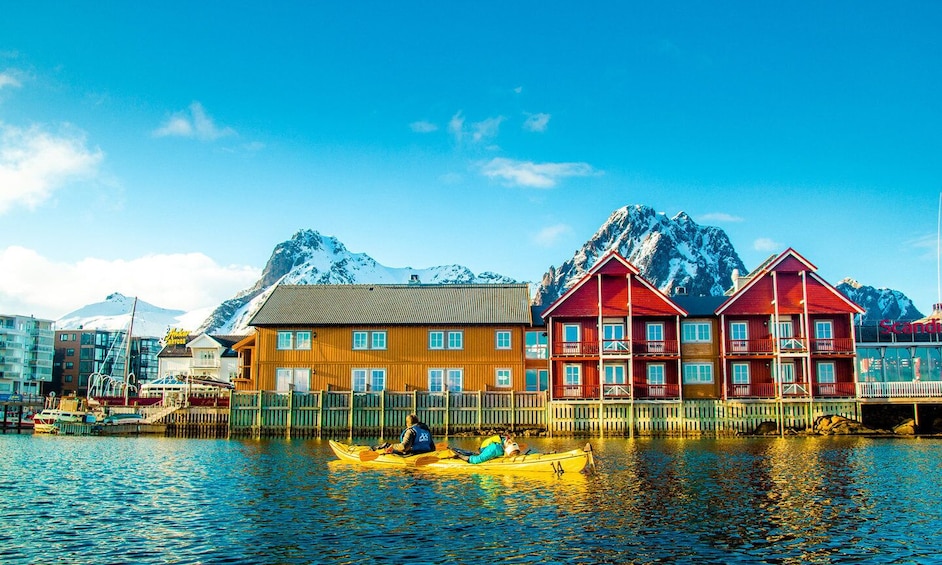 Picture 1 for Activity Svolvaer: 2-Hour Winter Kayaking Adventure